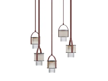 FANUS - LED Murano glass pendant lamp by Paolo Castelli - view 2